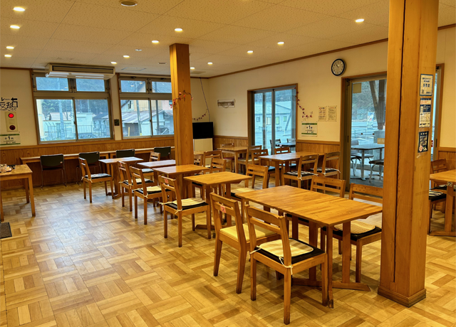 鳥取県日野郡日南町/道の駅にちなん日野川のレストラン