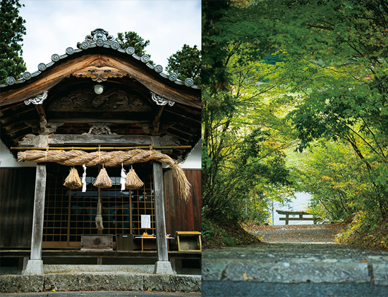 鳥取県日野郡日南町/道の駅にちなん日野川の周辺観光スポット/福成神社