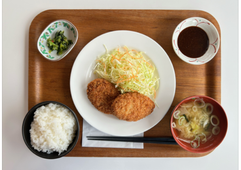 島根和牛コロッケ定食